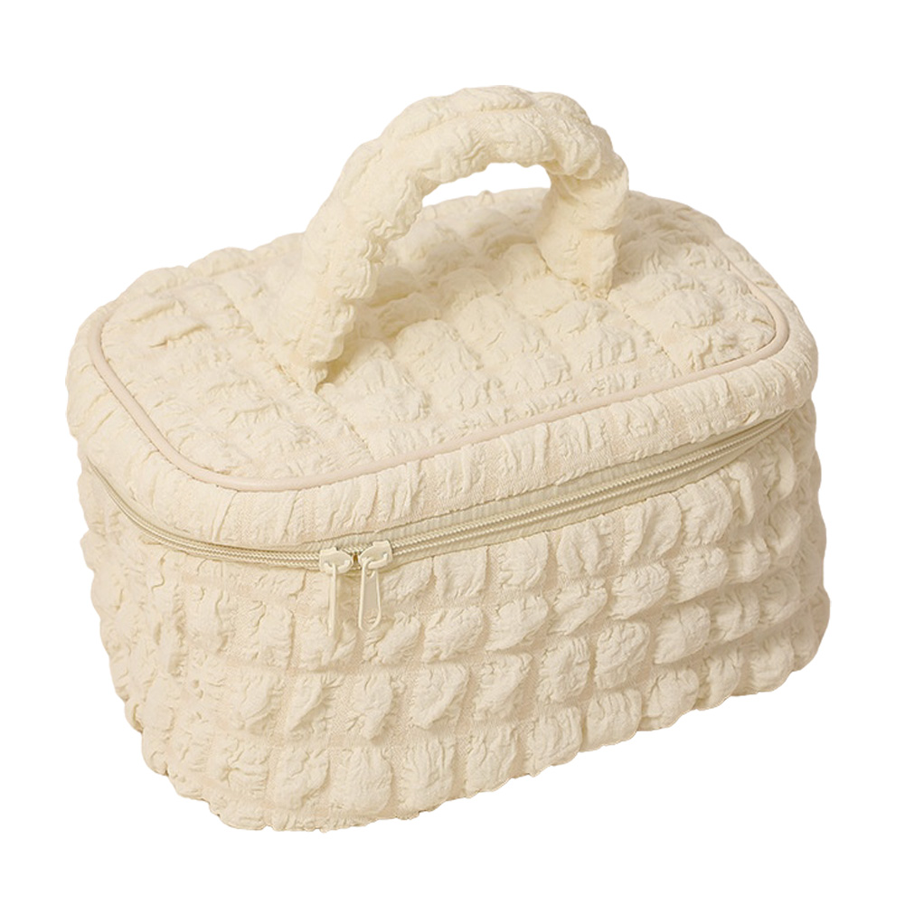 バニティポーチ コスメポーチ ポップコーン ポコポコ かわいい 大容量 大きめ 持ち手 化粧ポーチ 小物入れ メイク道具 収納 GPT 1点迄メール便OK(gu1c663) | ブランド登録なし | 02