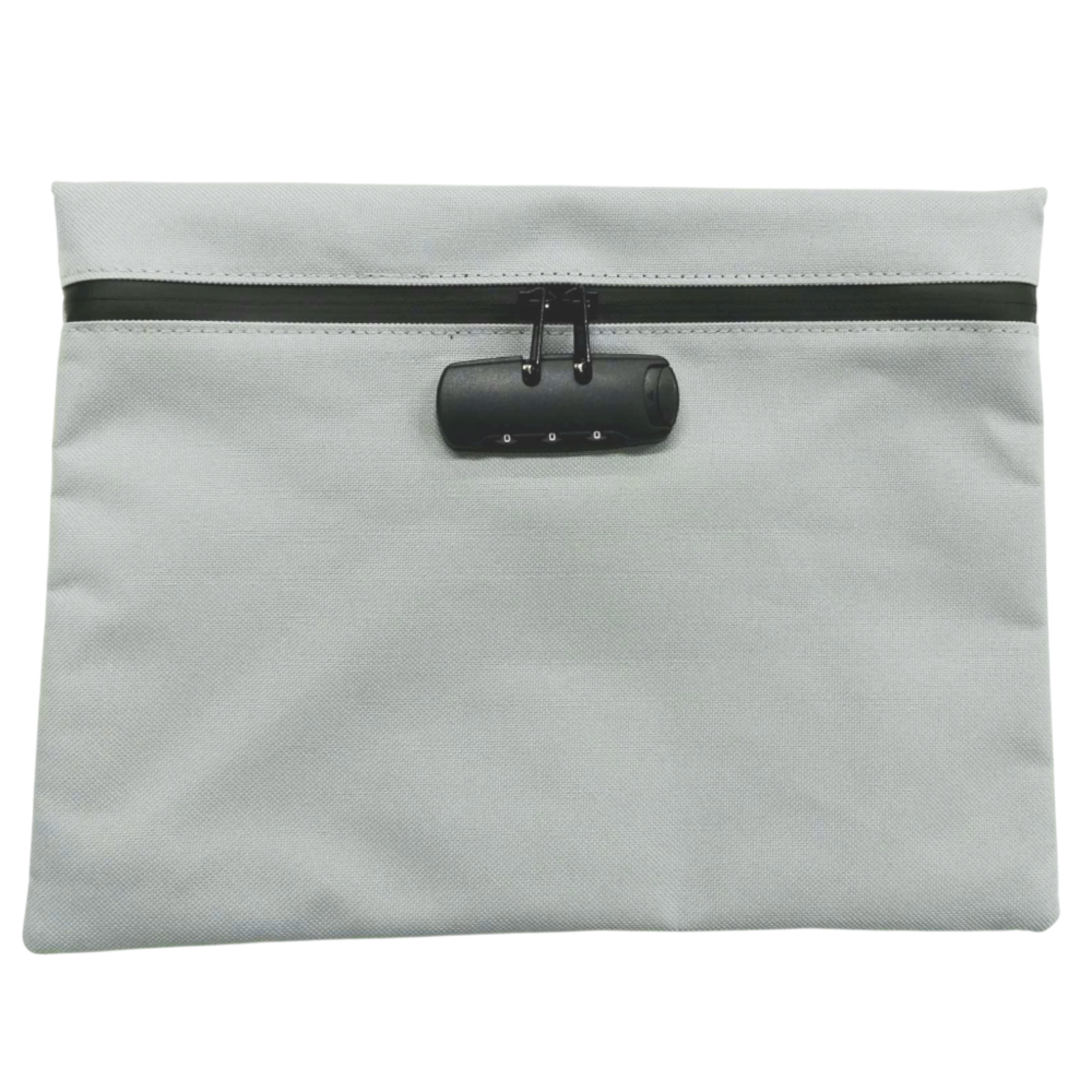 「レビュー記入でメール便送料無料」 防犯 3桁 ダイヤル錠 薄型 トラベル ポーチ フラットポーチ B5収納 シンプル GPT gu1c693-mail(gu1c694)(1通につき1点迄) | ブランド登録なし | 02