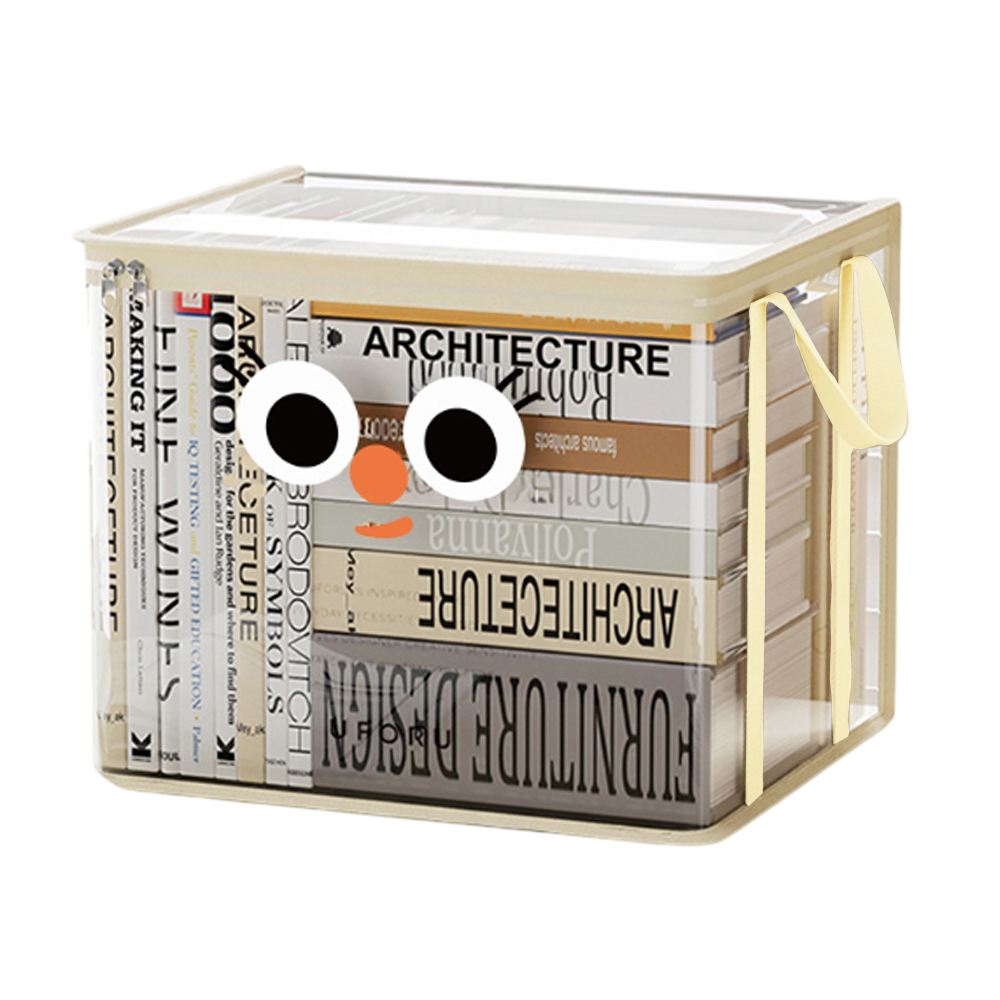 「レビュー記入でメール便送料無料」透明 収納 ケース 本 コミック 雑誌 クリア ビニール PVC 持ち手 フェイス GPT gu1c710-mail(gu1c711)(1通1点迄) | ブランド登録なし | 01