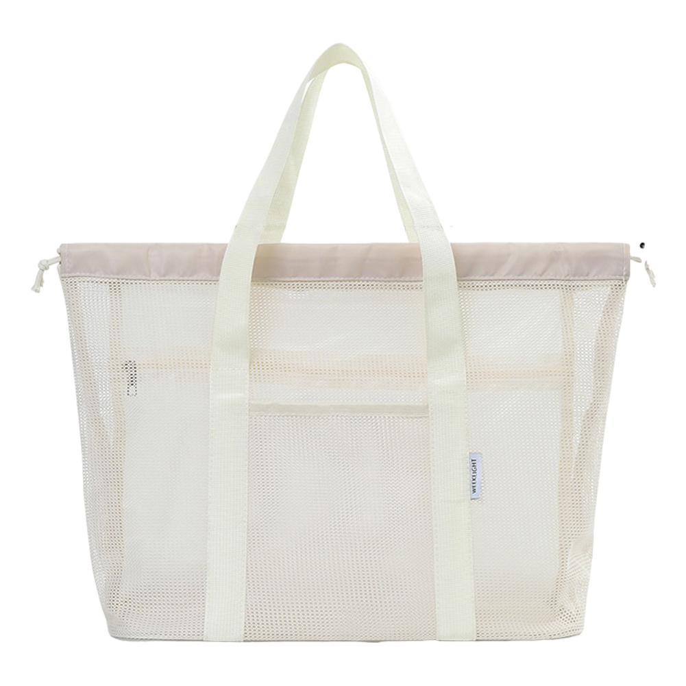 メッシュバッグ トートバッグ 巾着 メッシュ スパバッグ サウナバッグ