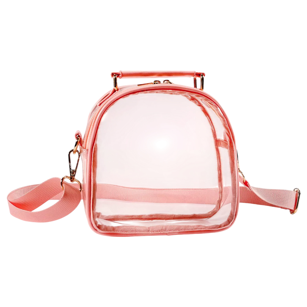 痛バッグ ショルダーバッグ 小さめ 推し活 光る フチ 透明 斜めがけ 肩がけ ミニ 缶バッジ ハンドバッグ ポーチ コンパクト GPT 1点迄メール便OK(gu1c734) | ブランド登録なし | 02