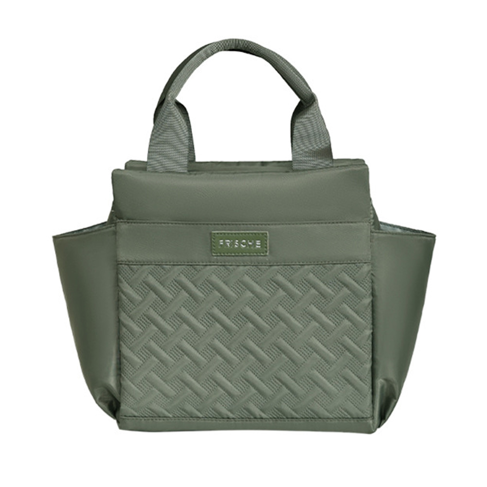 ランチバッグ 保冷 大きめ 大容量 保冷バッグ お弁当袋 保温 おしゃれ 大人 レディース アウトドア クーラーバッグ ランチトート 網目柄 GPT 送料無料(gu1c771) | ブランド登録なし | 03