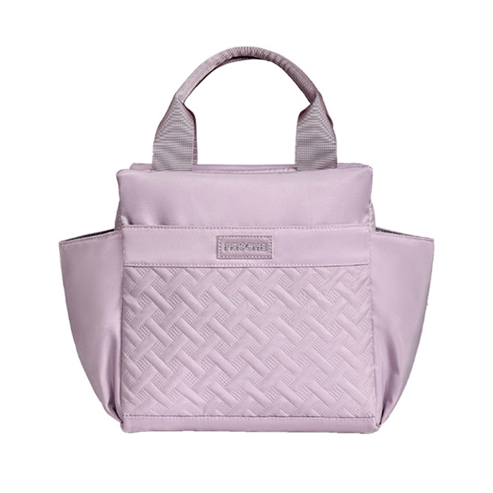 ランチバッグ 保冷 大きめ 大容量 保冷バッグ お弁当袋 保温 おしゃれ 大人 レディース アウトドア クーラーバッグ ランチトート 網目柄 GPT 送料無料(gu1c771) | ブランド登録なし | 04