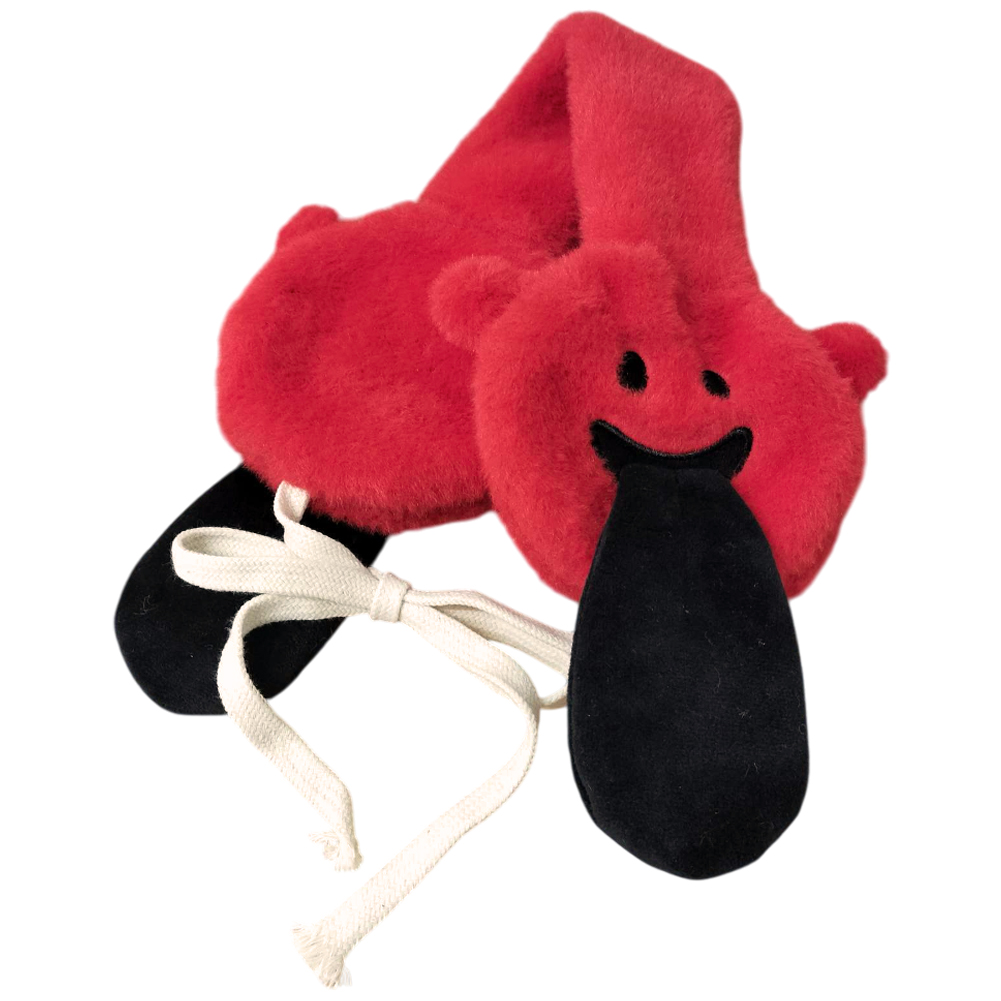 イヤーマフ 防寒 耳あて 軽量 コンパクト おばけ かわいい レディース イヤーウォーマー 防寒 折りたたみ フェイクファー 子ども GPT 1点迄メール便OK(gu1c779) | ブランド登録なし | 02