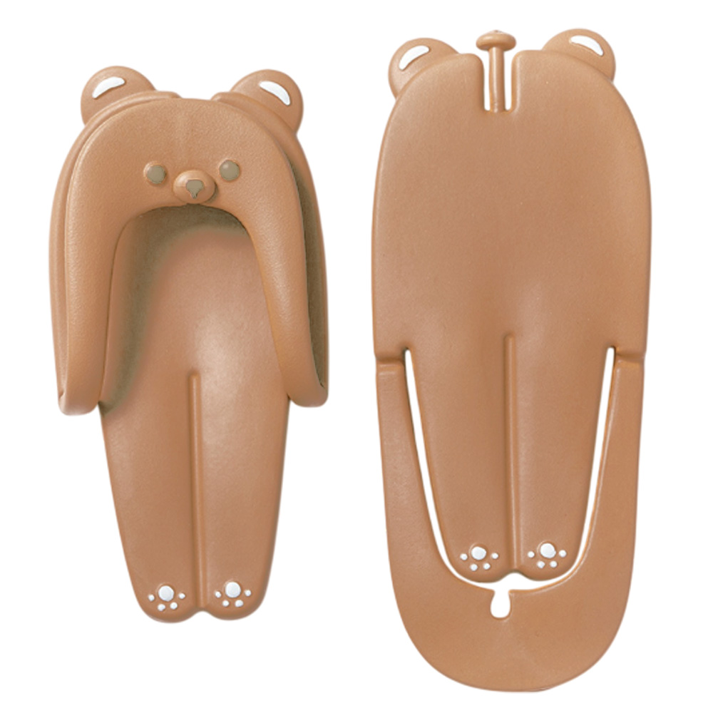 「レビュー記入でメール便送料無料」 ビーチサンダル 幅広 折り畳み クマ 携帯用 サンダル 組み立て トングサンダル GPT gu1c835-mail(gu1c836)(1通につき1点迄) | ブランド登録なし | 03