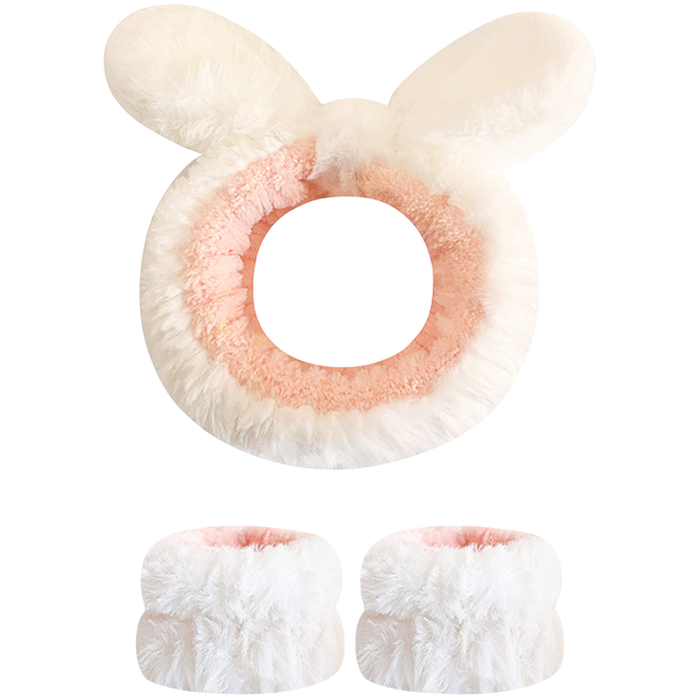 「レビュー記入でメール便送料無料」リストバンド 2個セット ヘアバンド 吸水 うさぎ くま トラ 袖濡れ防止 GPT gu1c850-mail(1通につき2点迄)(gu1c851) | ブランド登録なし | 03