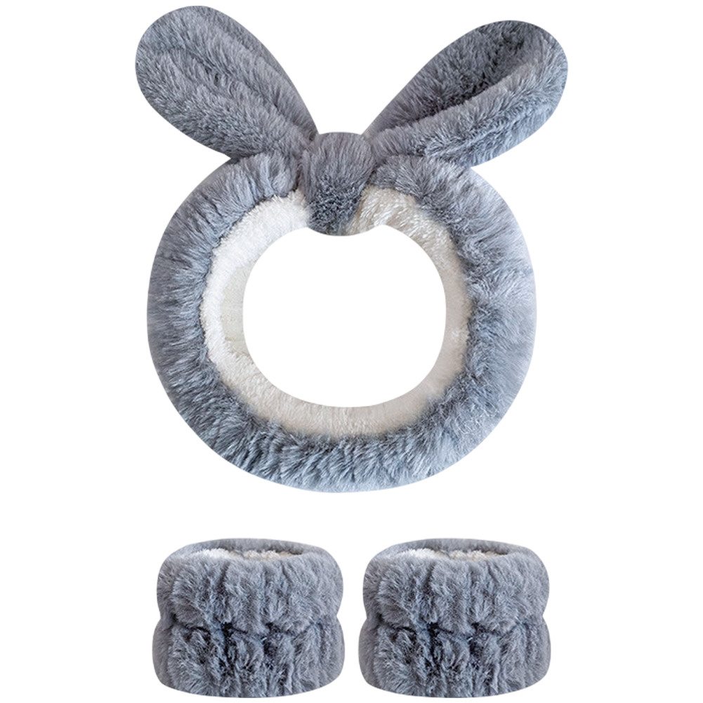 「レビュー記入でメール便送料無料」リストバンド 2個セット ヘアバンド 吸水 うさぎ くま トラ 袖濡れ防止 GPT gu1c850-mail(1通につき2点迄)(gu1c851) | ブランド登録なし | 04