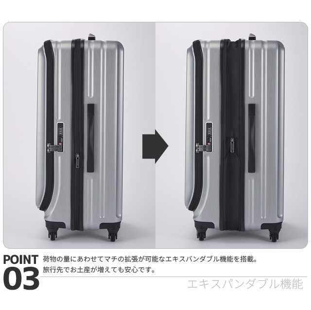 ProtecA スーツケース Lサイズ キャリーケース ACE エース フレスター