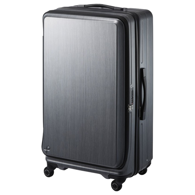 スーツケース LLサイズ キャリーケース ACE エース フレスターEX TSA ファスナー 大型 フロントオープン 容量拡張 キャスターストッパー 01555(je2a255)「c」 | ProtecA | 01