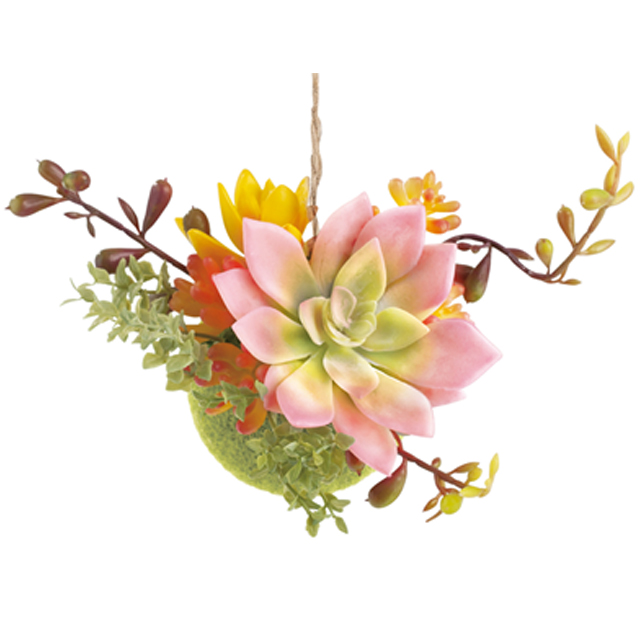 フェイクグリーン 吊り下げ 消臭 観葉植物 アーティフィシャルグリーン Sサイズ 小型 小さい プレゼント ギフト エクリア KH-61193 KH-61195(ki3a005) |  | 04