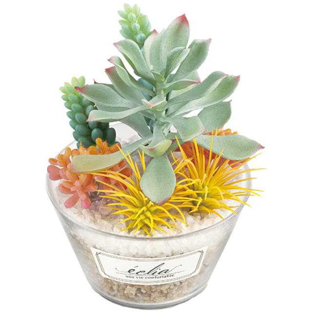 フェイクグリーン 卓上 置き型 消臭 抗菌 観葉植物 アーティフィシャルグリーン Lサイズ 多肉 ギフト プレゼント キシマ KH-61183 KH-61184 KH-61185(ki3a008) |  | 02