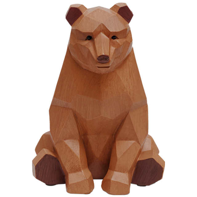 貯金箱 インテリア アニマル 木彫調 北欧風 木目調 マネーバンク 面白い かわいい スオーラ SUORA キシマ Kishima KH-61228 Gorilla(ki3a017) |  | 02