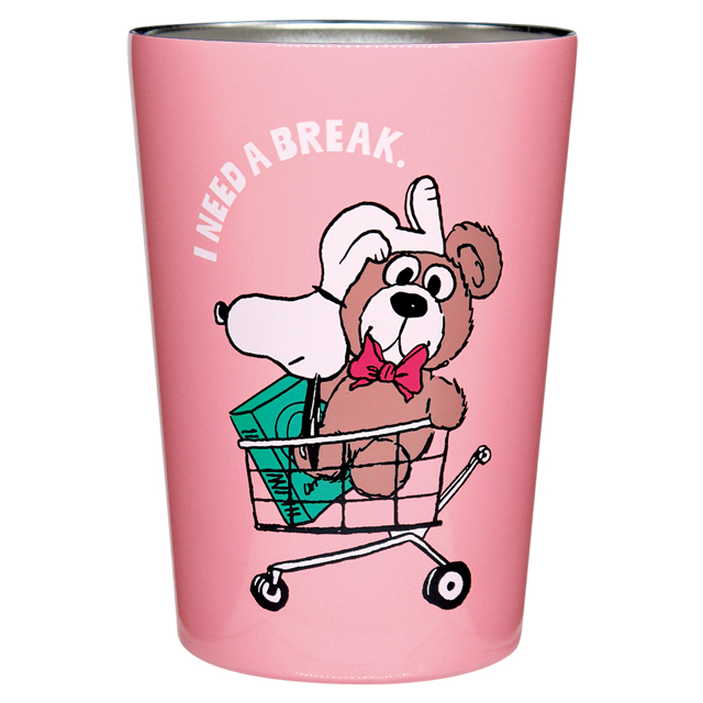 ステンレス タンブラー 460ml 保冷 保温 スヌーピー SNOOPY プレゼント ギフト コップ ホット アイス 食器 PQ-1800 PQ-1801 PQ-1802 PQ-1803(on0a042) | PEANUTS | 03