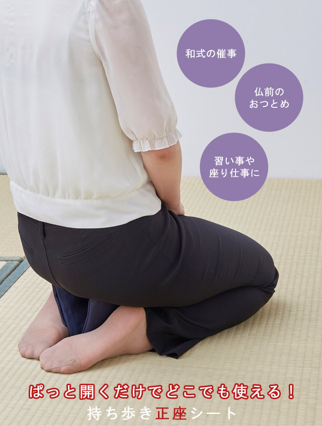 海外限定】 正座がらくにできる正座椅子 かわいい正座椅子 こんなの欲しかった おしゃれ レトロ 和柄 北欧調 プロヴァンス風 プレゼント  足のしびれ対策