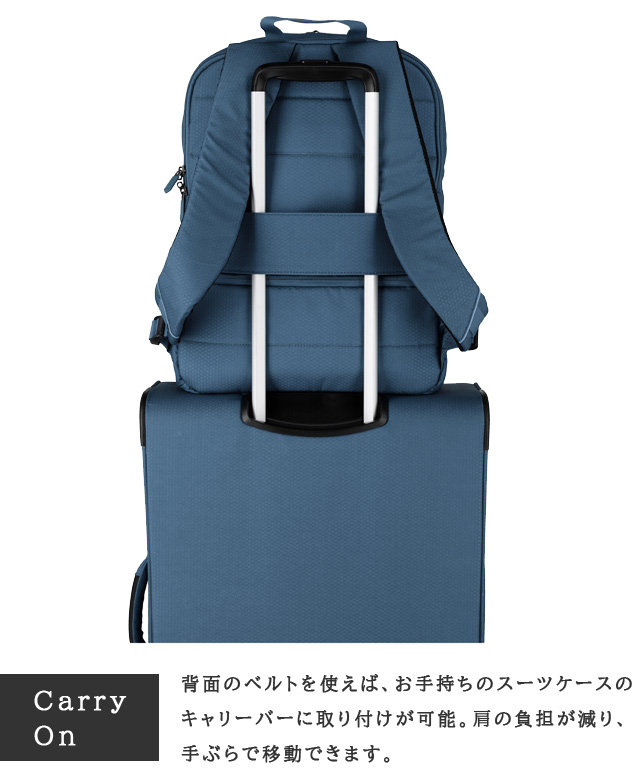 バックパック リュックサック Travelite Skaii 21L 大容量 軽量 メンズ