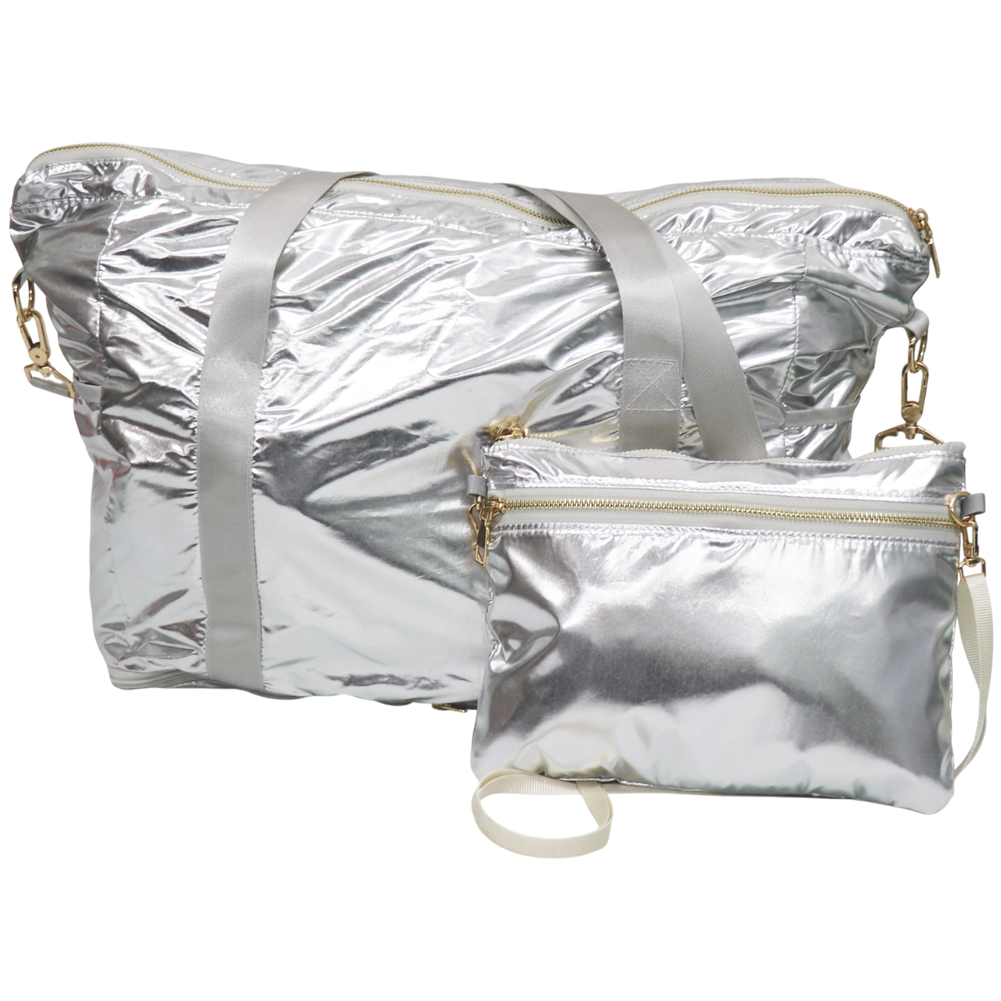 折りたたみ ボストン 旅行バッグ サコッシュ付き キャリーオンバッグ sparkle journey レディース おしゃれ 容量拡張 オリジナルブランド sj1a007 |  | 03