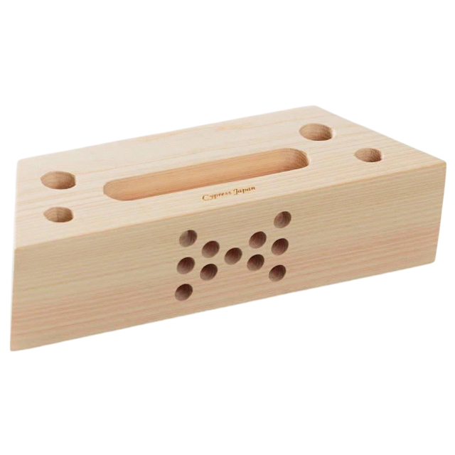 スマホスピーカー 木製 檜 置くだけ 電源不要 日本製 卓上 スマホスタンド ギフト ひのき 抗菌 消臭 防カビ Cypress Japan サイプレスジャパン CPJ-S08(su6a005) |  | 01