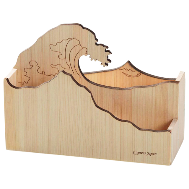 マルチスタンド ペンスタンド 木製 檜 日本製 波 富士 ペン立て おしゃれ 収納 ひのき 抗菌 消臭 防カビ Cypress Japan サイプレスジャパン CPJ-S14(su6a010) |  | 01