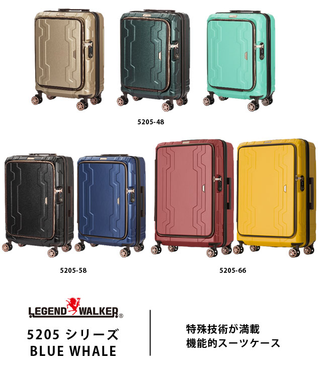 スーツケース キャリーバッグ Mサイズ フロントオープン 容量拡張 機内