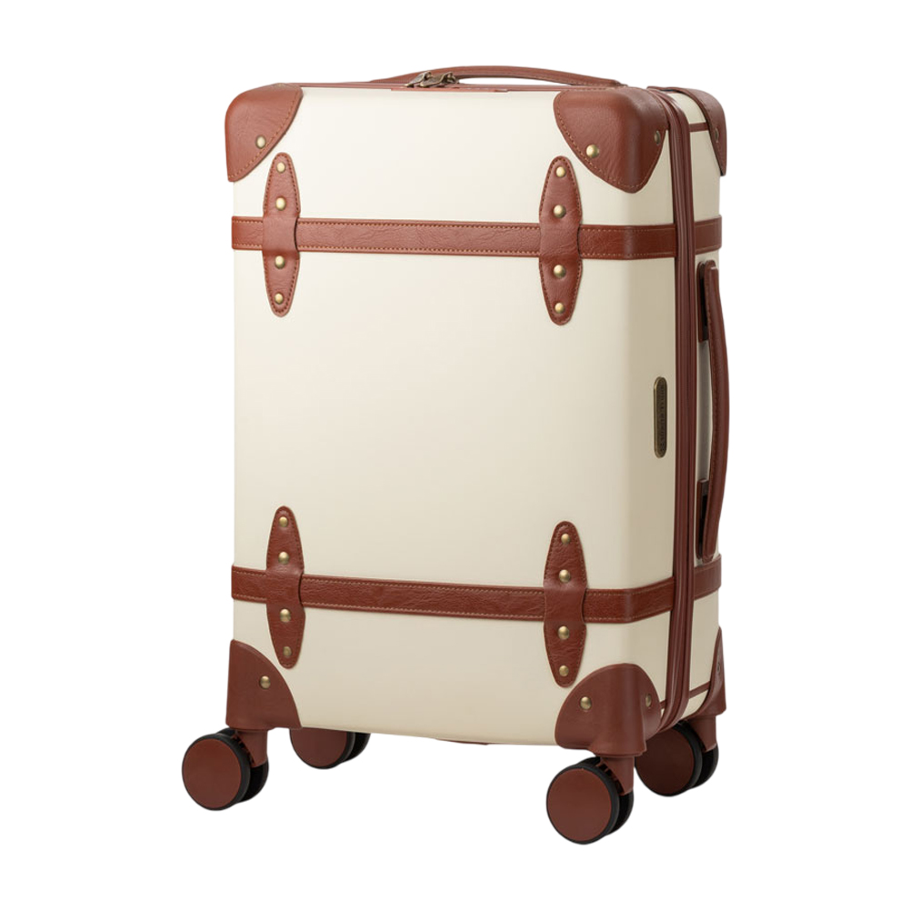 【美品】WORLD TRUNK スーツケース　ホワイト LEGEND WALKER スーツケース トランクキャリー ワールドトランク