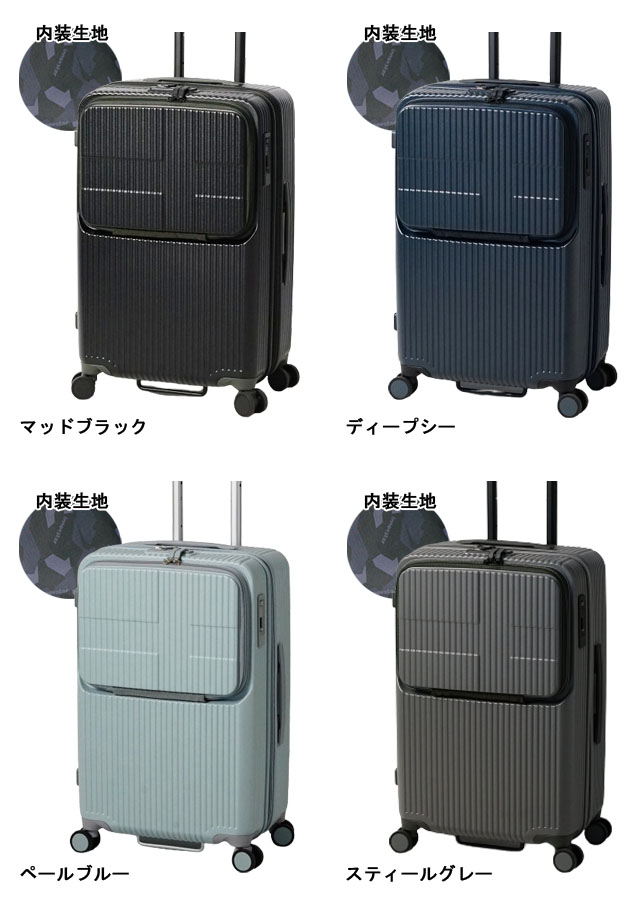 イノベーター スーツケース キャリーバッグ INV60 Mサイズ TSA トリオ 