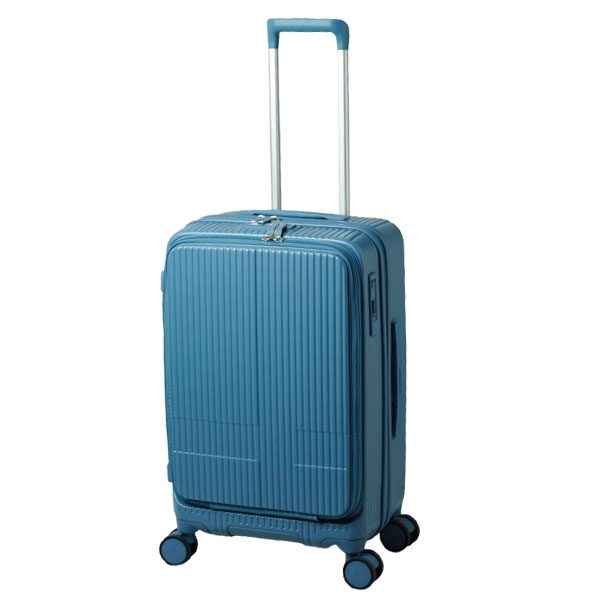 イノベーター スーツケース INV155 Mサイズ 55L ストッパー フロントオープン TSA 中型 3泊 4泊 出張 ビジネス キャリーバッグ innovator(to4a128)「C」 | innovator | 18