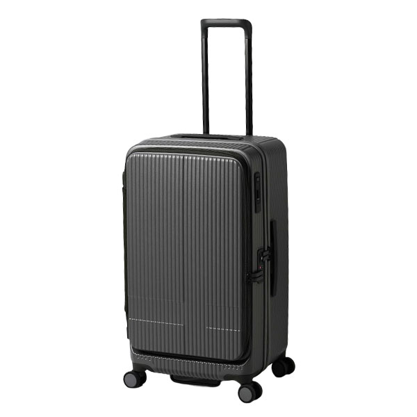 イノベーター スーツケース キャリーバッグ INV650DOR Lサイズ ジッパー TSA 大型 キャスターストッパー フロントオープン 4泊 5泊 出張 innovator (to4a130)[C] | innovator | 04