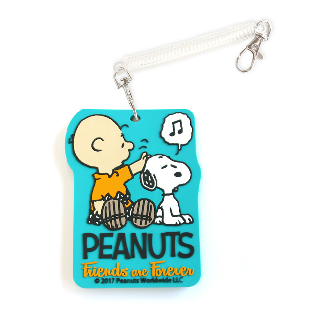 スヌーピー PVC ラゲッジタグ ネームタグ パスケース ICカード 定期入れ キャラクター かわいい 旅行 スーツケース バッグ 目印 5点迄メール便OK(va1a157) | SNOOPY | 02