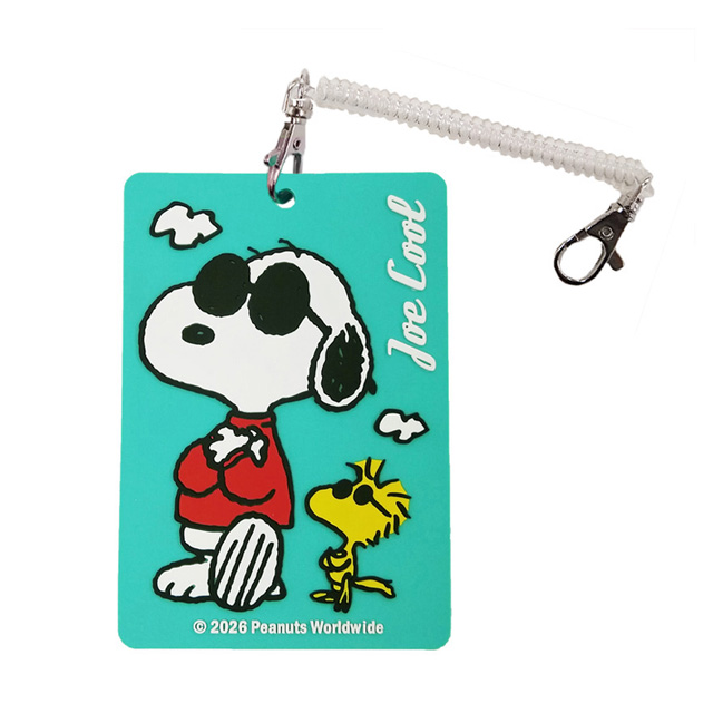 SNOOPY（スヌーピー） PVC ラゲッジタグ ネームタグ パスケース IC