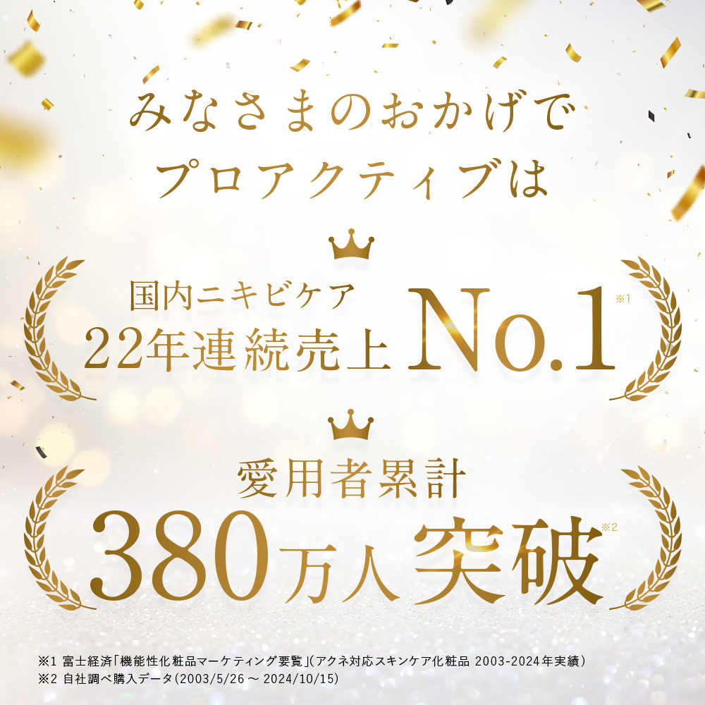 プロアクティブ＋ にきびケア プロアクティブ トライアルキット 30日