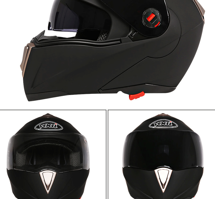 Amazon | オートバイヘルメットシールド ミラー バイク用