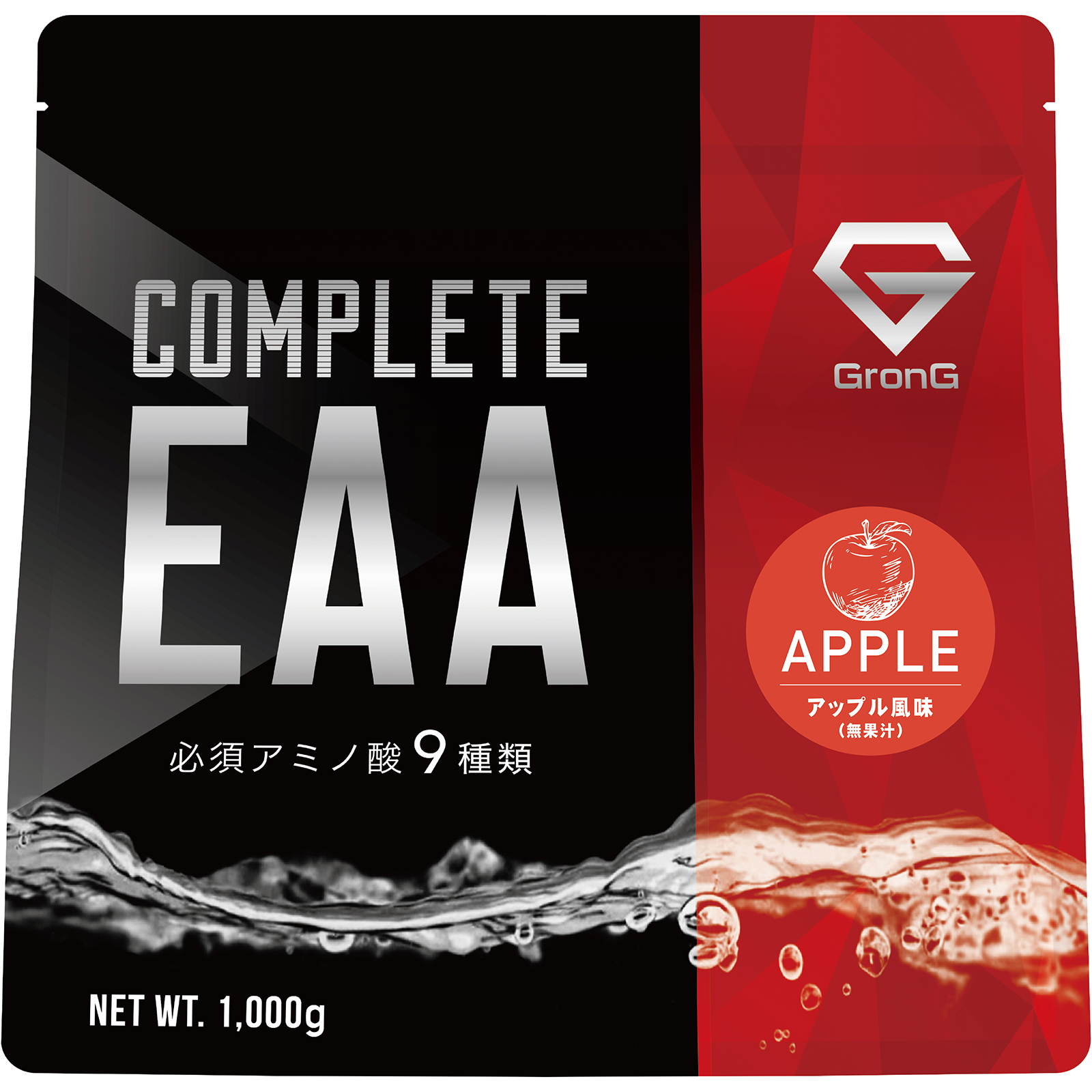 【10％OFFクーポン配布中】グロング GronG COMPLETE EAA 必須アミノ酸 1kg 風味付き｜grong｜02