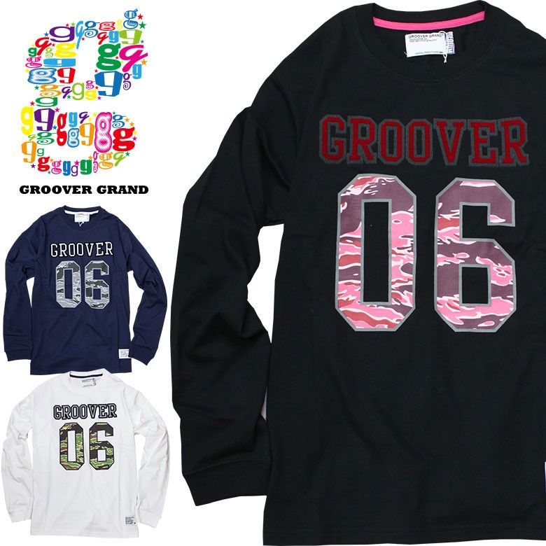 GROOVER GRAND グルーバーグランド ロンT メンズ 長袖Tシャツ