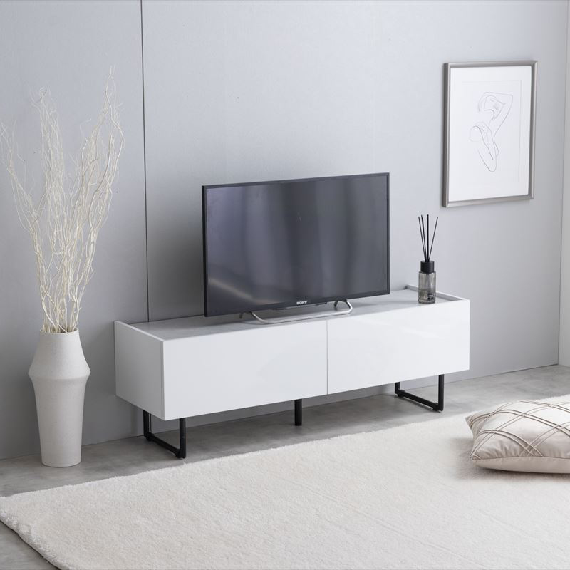 テレビ台 AQU 120cm幅 テレビボード ローボード ロータイプテレビ台 