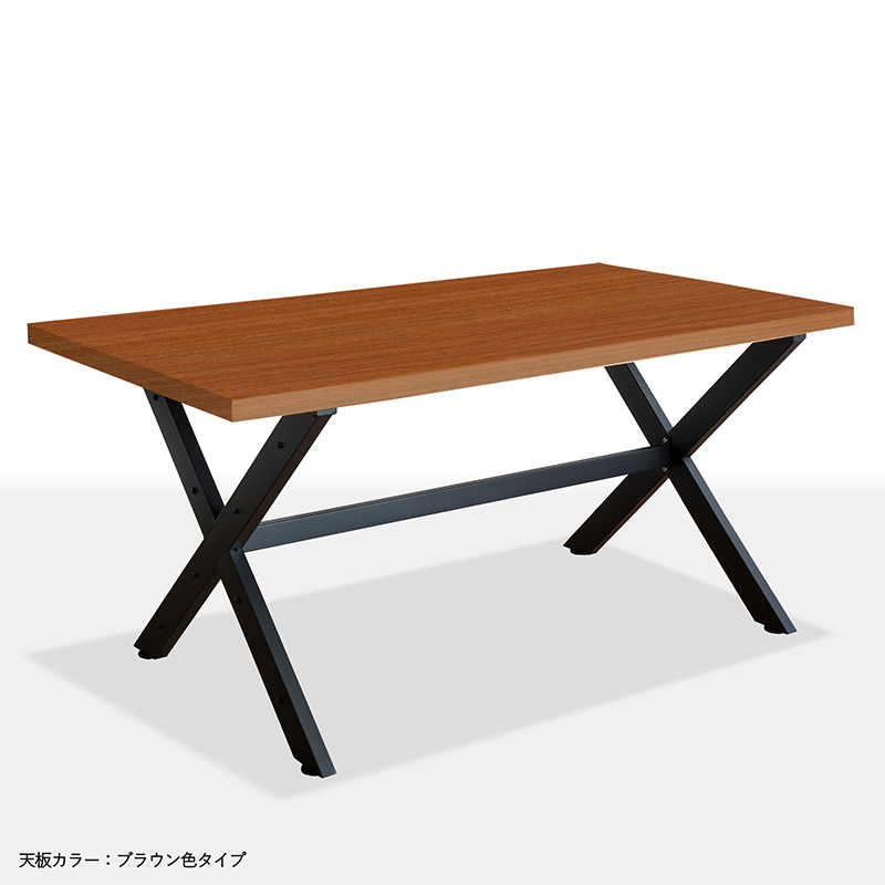 ダイニングテーブル INSTAR 2台セット ブラウン・ナチュラル・ダークブラウン 全3色 150×80cm 天然木 無垢材 カフェ 飲食店 でも