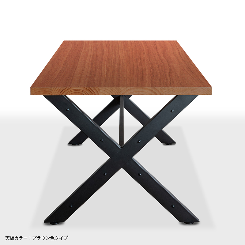 ダイニングテーブル INSTAR 2台セット ブラウン・ナチュラル・ダークブラウン 全3色 150×80cm 天然木 無垢材 カフェ 飲食店 でも