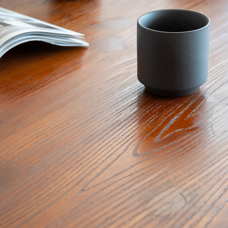 ダイニングテーブル INSTAR 2台セット ブラウン・ナチュラル・ダークブラウン 全3色 150×80cm 天然木 無垢材 カフェ 飲食店 でも