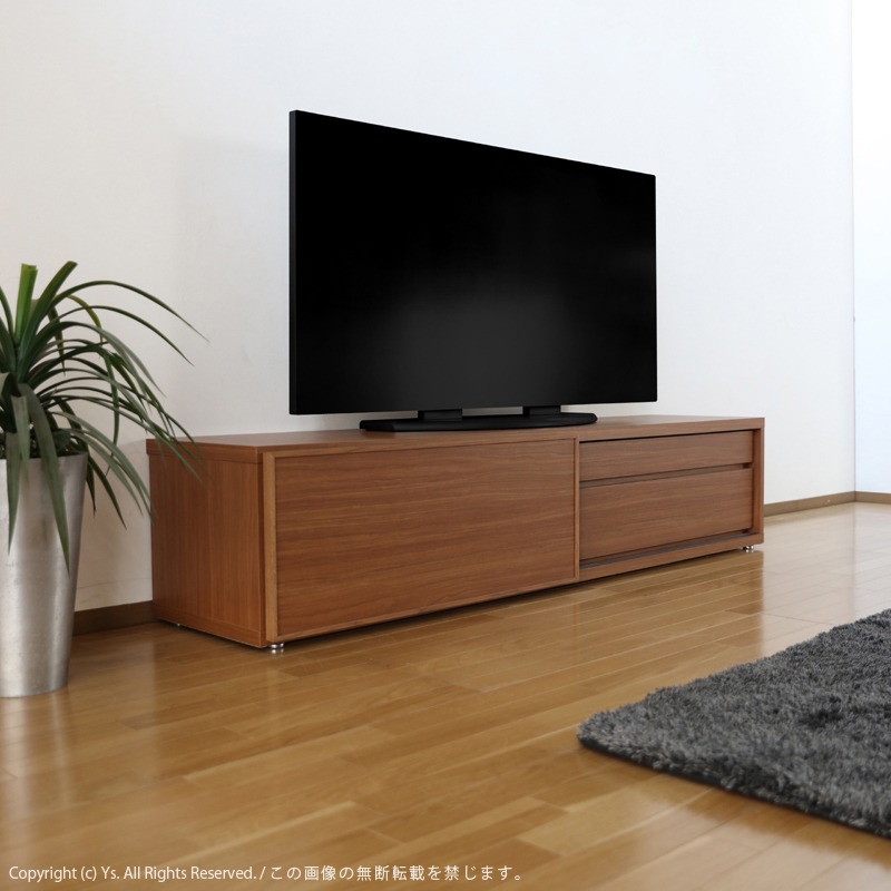 高級 テレビ台 W180 ブラック 木製 麻布インテリア テレビボード 黒 引出 楽天市場】【送料無料】ENN 格子テレビボード W180 テレビボード