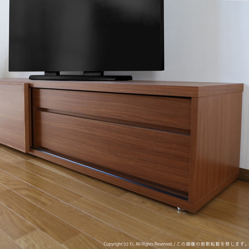 テレビ台 180cm テレビボード ブラックチェリー ブラウン 国産 日本製