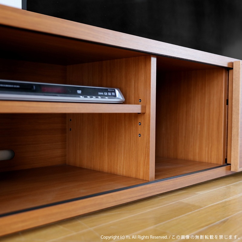 テレビ台 180cm テレビボード ブラックチェリー ブラウン 国産 日本製