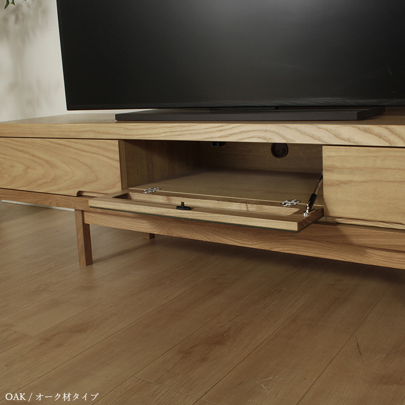 テレビ台 180cm テレビボード ローボード ホワイトオーク 国産 日本製