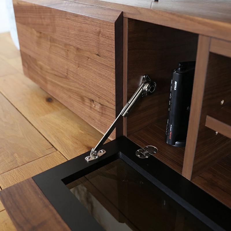テレビ台 180cm テレビボード ブラウン ウォールナットオーク 無垢材