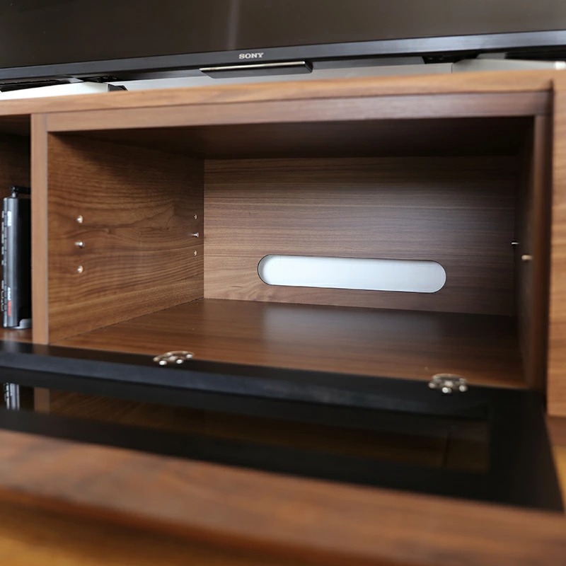 テレビ台 180cm テレビボード ブラウン ウォールナットオーク 無垢材