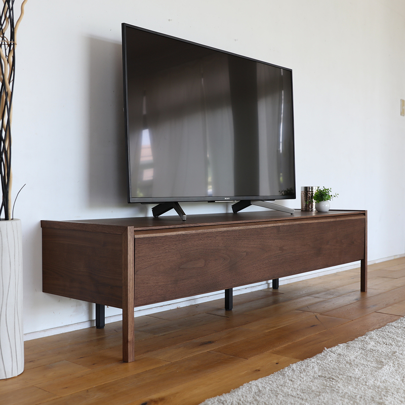 テレビボード 160cm ウォールナット 国産 テレビ台 テレビ台160cm テレビボード ブラウン ウォールナット無垢材 国産 日本