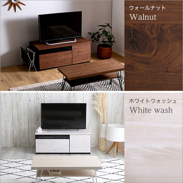 日本製 テレビ台 テレビボード 90cm幅 木目柄 ナチュラル 全4色 完成品