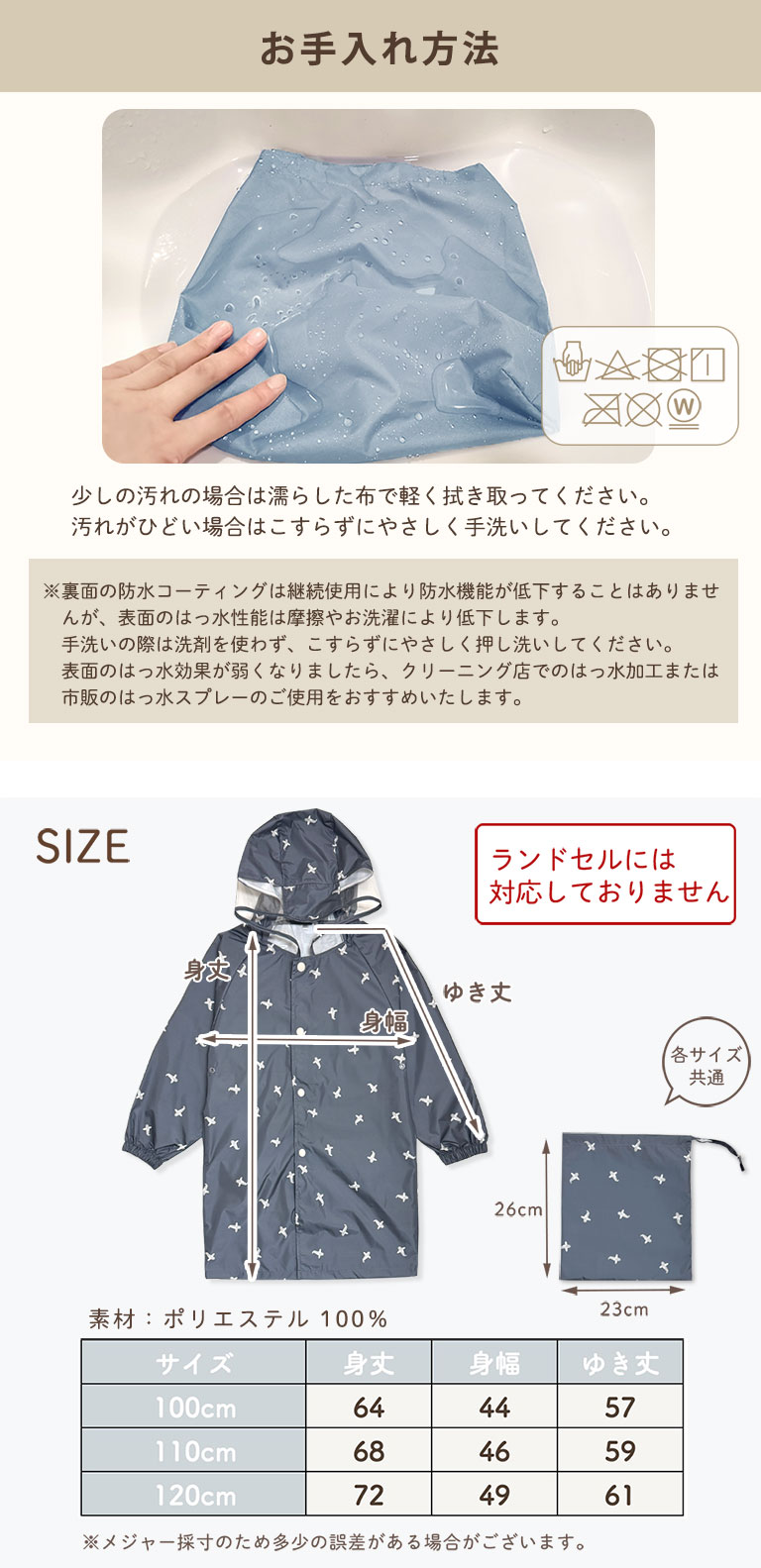 レインコート レインウェア キッズ