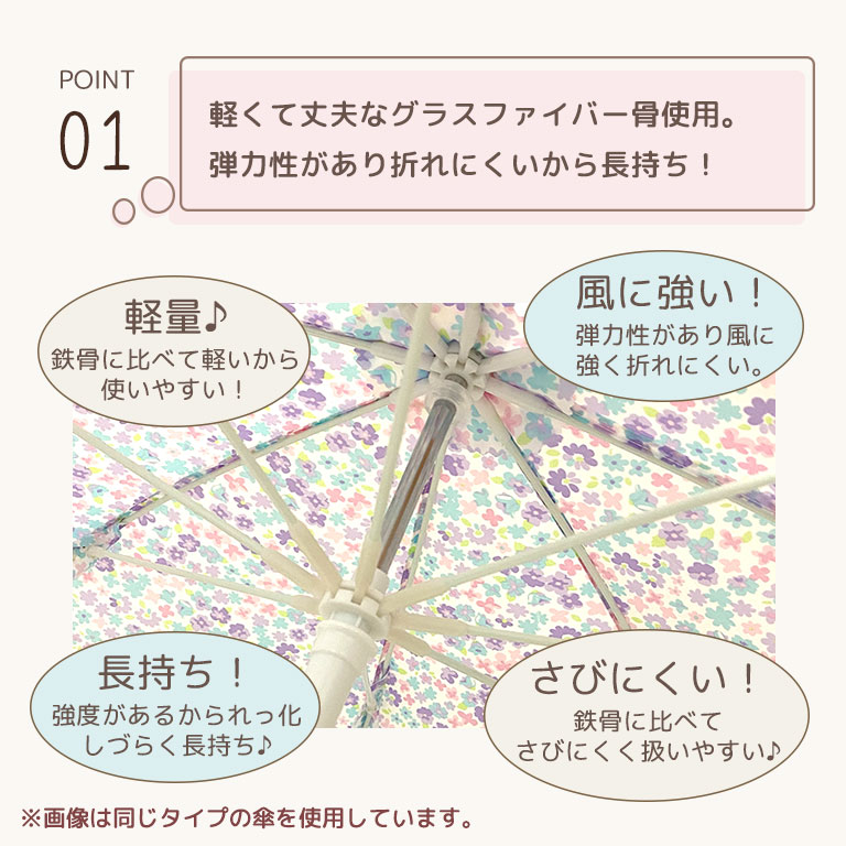 傘 子供用 キッズ 女の子 男の子