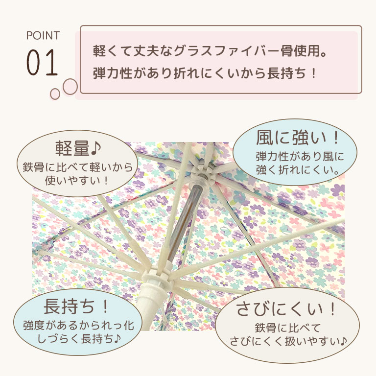 傘 子供用 キッズ 女の子 男の子