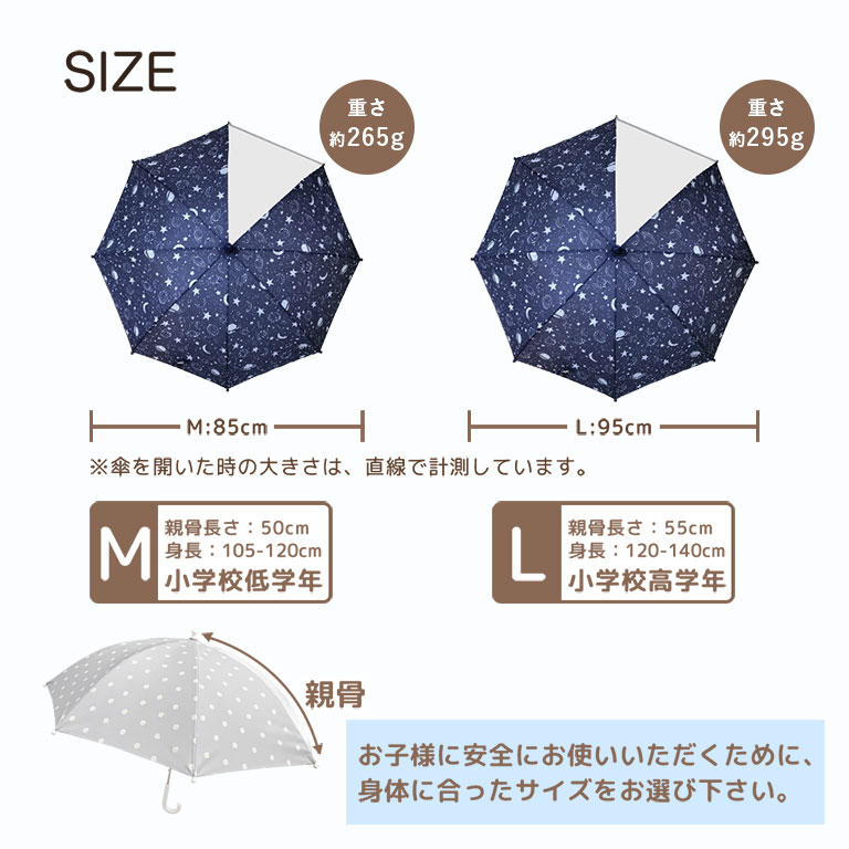 傘 子供用 キッズ 女の子 男の子 かさ 子供 かわいい おしゃれ 雨具 雨 雪 保育園 幼稚園 小学生 透明窓 50 55 入園入学 レイングッズ da033 |  | 44