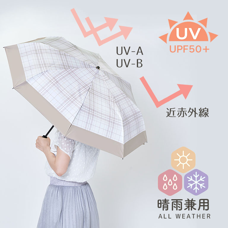 日傘 折りたたみ UVカット 晴雨兼用 コンパクト おしゃれ
